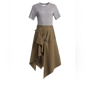 3.1 Phillip Lim
Wool T-Shirt Handkerchief Dress